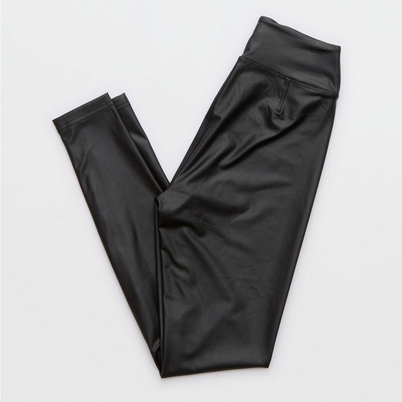 OFFLINE By Aerie Real Luxe Faux Leather Legging - Picture 1 of 5